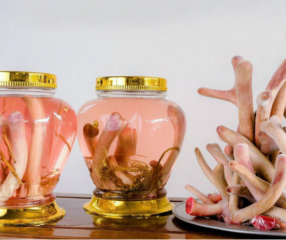 Nhung hươu ngâm rượu Hương Sơn